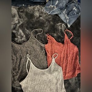 Sleep crop tops
